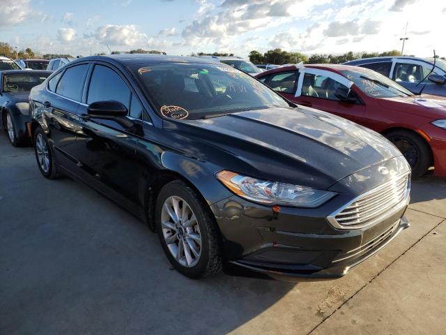 FORD FUSION SE 2017 with VIN 3FA6P0H77HR411307 - Photo from auction
