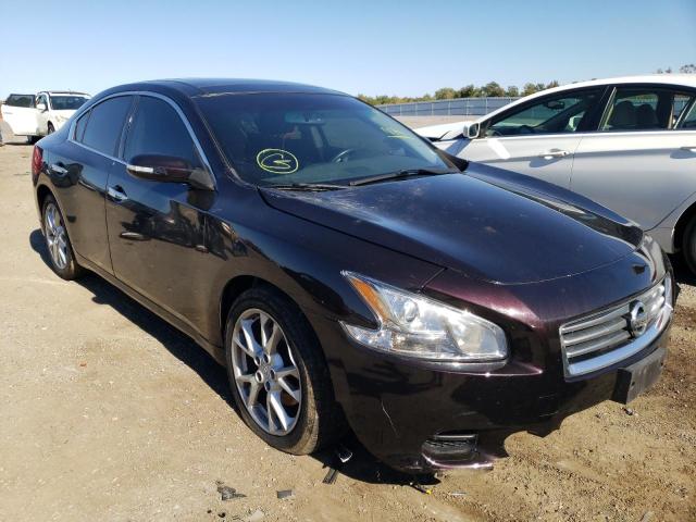 NISSAN MAXIMA S 2014 with VIN 1N4AA5APXEC448011 - Photo from auction