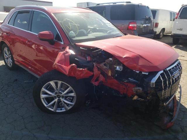 Photo 9 from auction – 2022 AUDI Q3 PREMIUM with VIN WA1DECF34N1144863