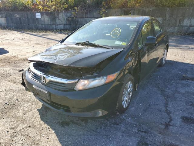 Photo 2 from auction – 2012 HONDA CIVIC LX with VIN 19XFB2F5XCE304306