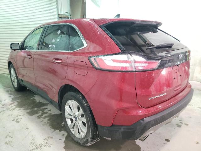 Photo 3 from auction – 2021 FORD EDGE TITAN with VIN 2FMPK4K92MBA21136