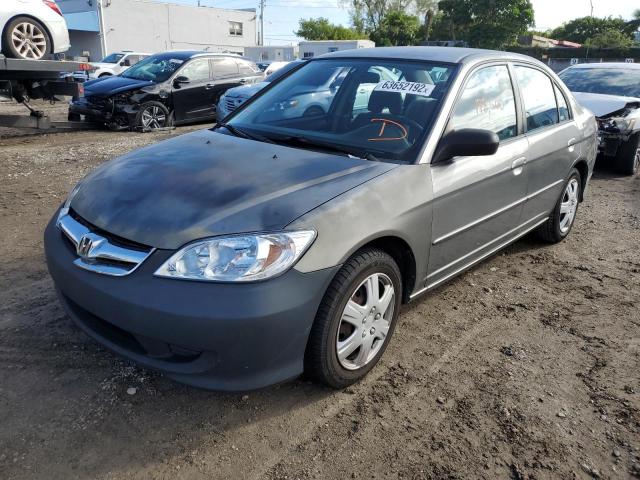 Photo 2 from auction – 2004 HONDA CIVIC with VIN 2HGES16604H643372
