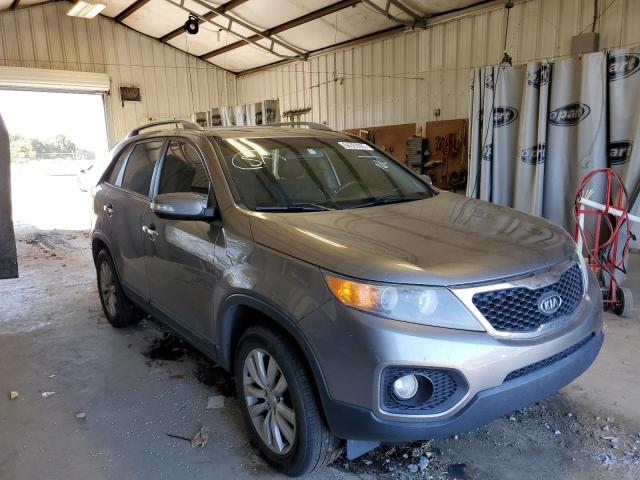 KIA SORENTO EX 2011 with VIN 5XYKU4A21BG002096 - Photo from auction