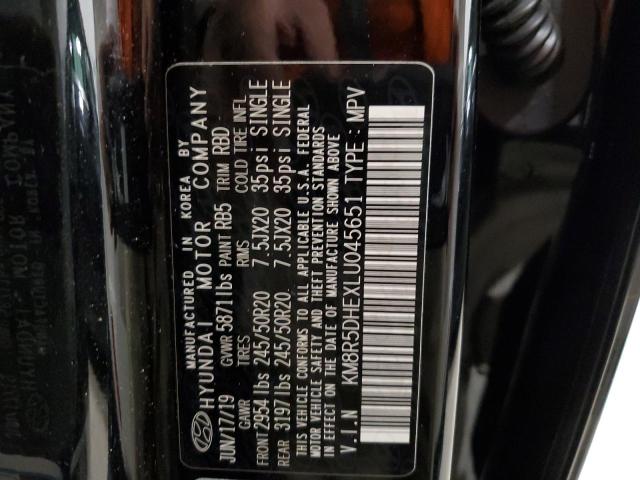 Photo 10 from auction – 2020 HYUNDAI PALISADE L with VIN KM8R5DHEXLU045651