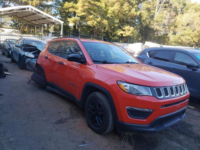 JEEP COMPASS SP 2018 with VIN 3C4NJCAB6JT335336 - Photo from auction