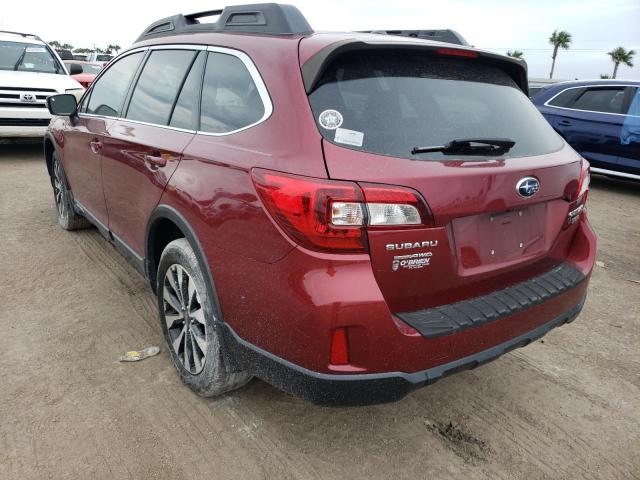 Photo 3 from auction – 2015 SUBARU OUTBACK 3. with VIN 4S4BSENCXF3338835