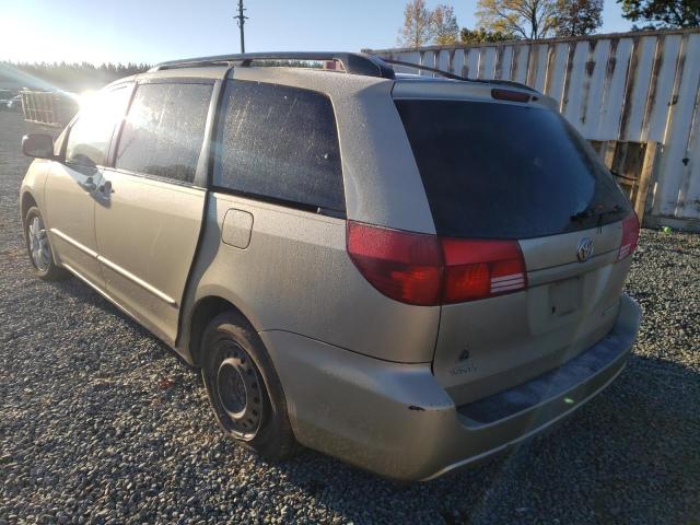 Photo 3 from auction – 2005 TOYOTA SIENNA CE with VIN 5TDZA23C55S288141