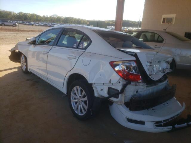 Photo 3 from auction – 2012 HONDA CIVIC EX with VIN 19XFB2F80CE335199