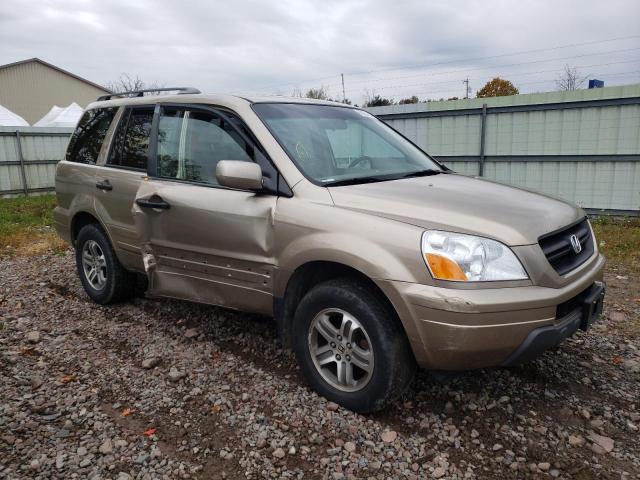 Photo 9 from auction – 2005 HONDA PILOT EXL with VIN 5FNYF18665B050653