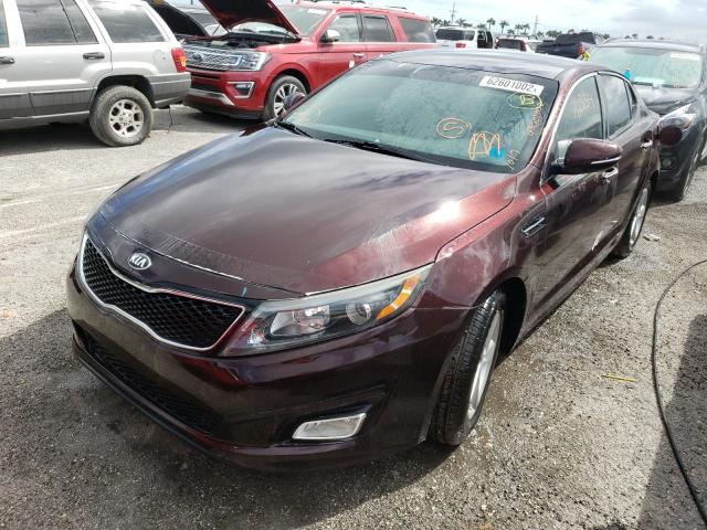 Photo 2 from auction – 2015 KIA OPTIMA LX with VIN 5XXGM4A70FG383290