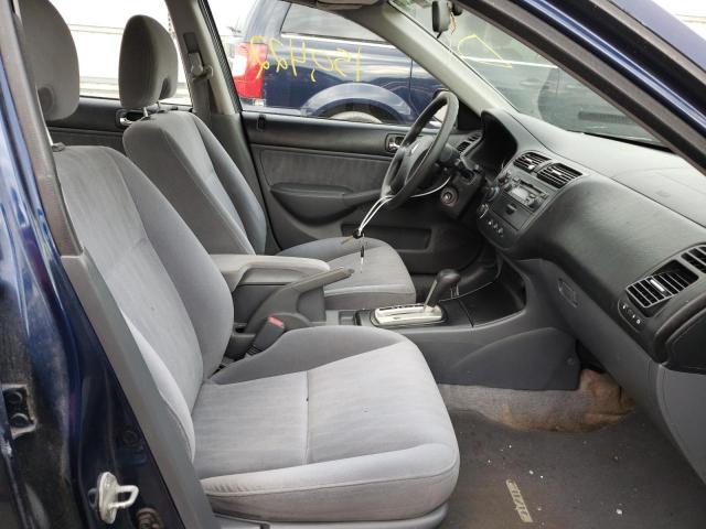 Photo 5 from auction – 2003 HONDA CIVIC LX with VIN 2HGES16593H524273
