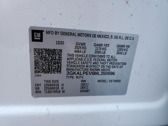 Photo 10 from auction – 2021 GMC TERRAIN SL with VIN 3GKALPEV6ML350996