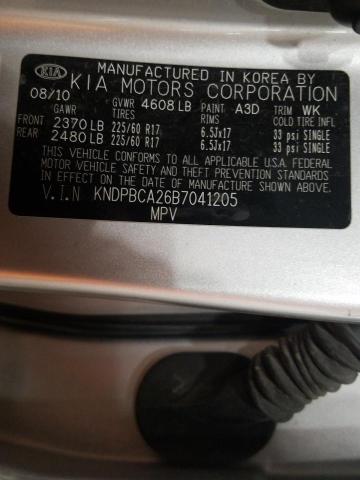 Photo 10 from auction – 2011 KIA SPORTAGE L with VIN KNDPBCA26B7041205