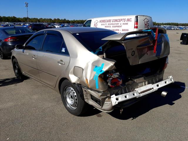 Photo 3 from auction – 2002 TOYOTA CAMRY LE with VIN JTDBE32K720038452