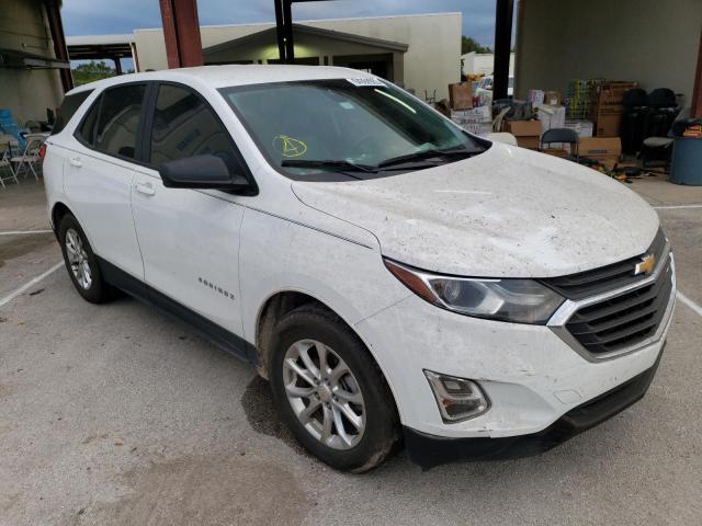 CHEVROLET EQUINOX LS 2020 with VIN 2GNAXHEV1L6235092 - Photo from auction