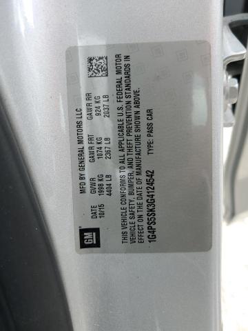 Photo 10 from auction – 2016 BUICK VERANO with VIN 1G4PS5SK3G4124542