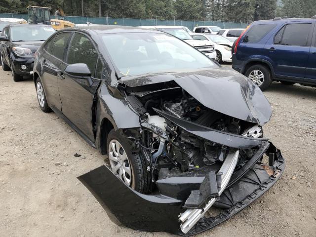 TOYOTA COROLLA LE 2022 with VIN JTDEPMAE6NJ214043 - Photo from auction