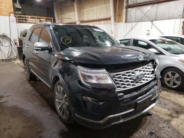 FORD EXPLORER P 2018 with VIN 1FM5K8HT5JGC73954 - Photo from auction
