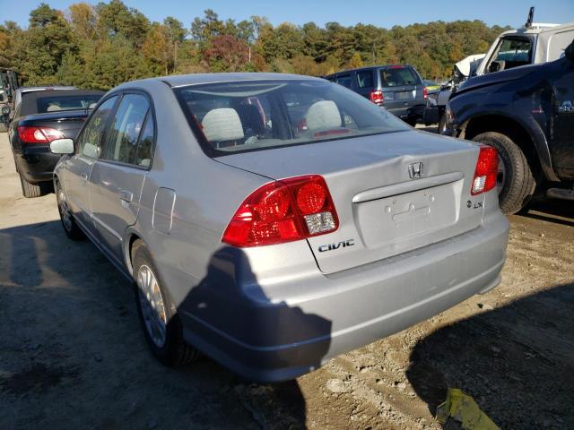Photo 3 from auction – 2005 HONDA CIVIC LX with VIN 2HGES16595H615062