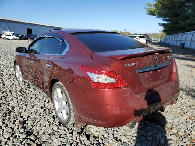 Photo 3 from auction – 2011 NISSAN MAXIMA S with VIN 1N4AA5AP9BC828209
