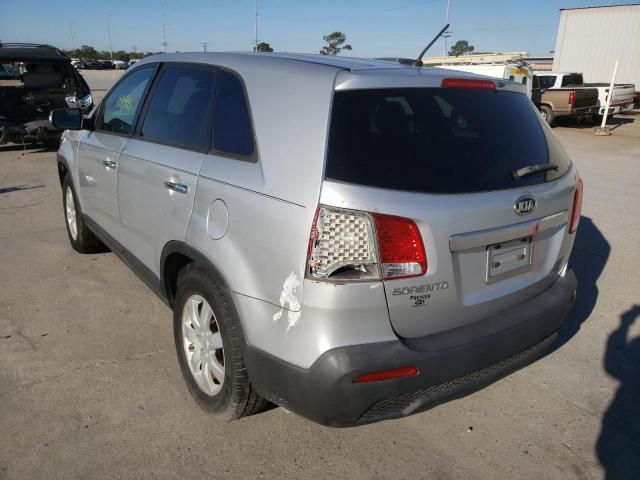 Photo 3 from auction – 2011 KIA SORENTO BA with VIN 5XYKT3A15BG022033