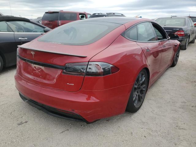 Photo 4 from auction – 2021 TESLA MODEL S with VIN 5YJSA1E61MF452698
