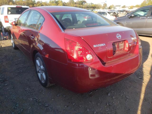 Photo 3 from auction – 2004 NISSAN MAXIMA SE with VIN 1N4BA41E44C881139