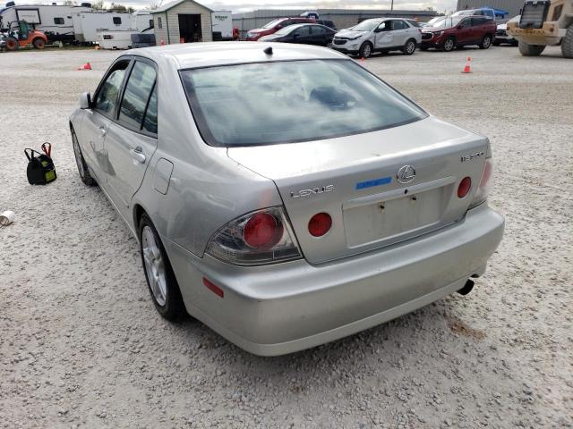 Photo 3 from auction – 2001 LEXUS IS 300 with VIN JTHBD182610004918