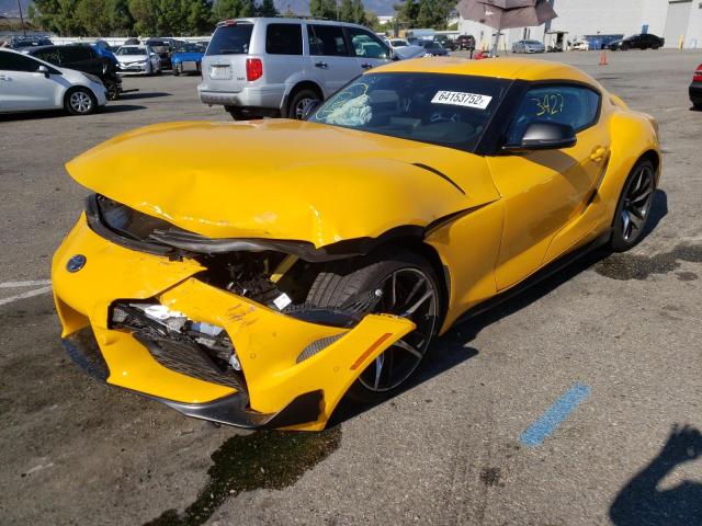 Photo 2 from auction – 2022 TOYOTA SUPRA BASE with VIN WZ1DB0C03NW053434