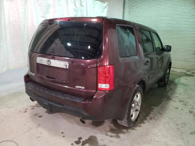 Photo 4 from auction – 2014 HONDA PILOT EXLN with VIN 5FNYF4H72EB012623