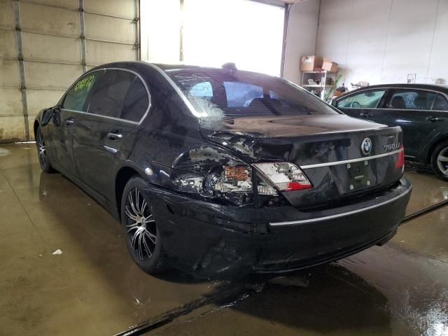 Photo 3 from auction – 2007 BMW 750 with VIN WBAHN83507DT76370