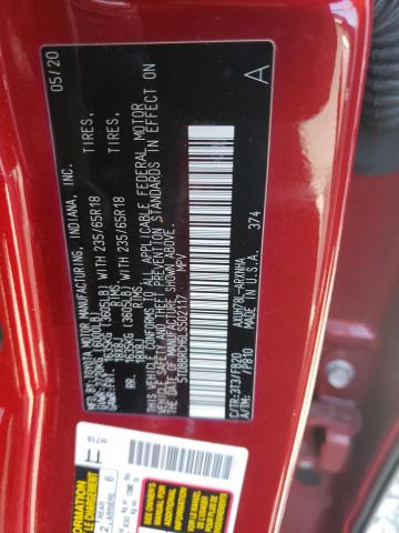 Photo 10 from auction – 2020 TOYOTA HIGHLANDER with VIN 5TDBBRCH6LS502117