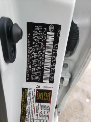 Photo 10 from auction – 2016 TOYOTA CAMRY LE with VIN 4T1BF1FK8GU242832