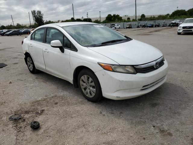HONDA CIVIC 2012 with VIN 19XFB2F5XCE003700 - Photo from auction