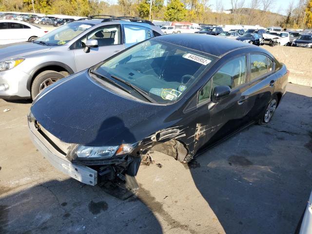 Photo 2 from auction – 2014 HONDA CIVIC LX with VIN 19XFB2E59EE003191