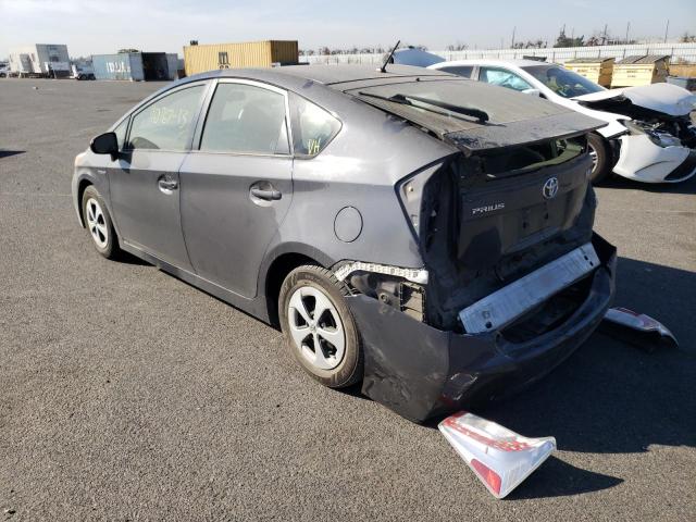 Photo 3 from auction – 2013 TOYOTA PRIUS with VIN JTDKN3DU7D1621762