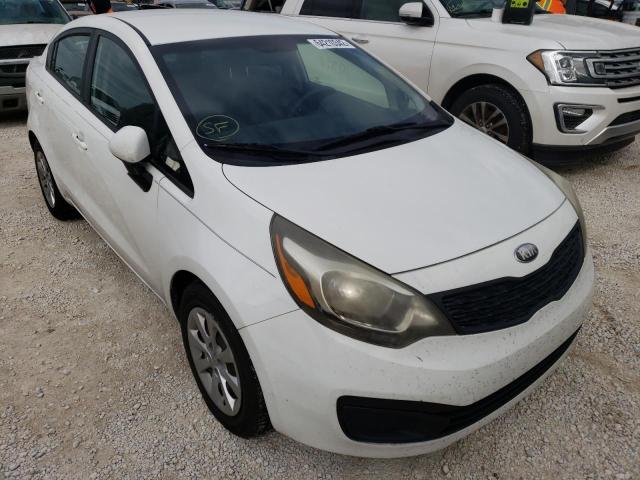KIA RIO LX 2013 with VIN KNADM4A3XD6282525 - Photo from auction