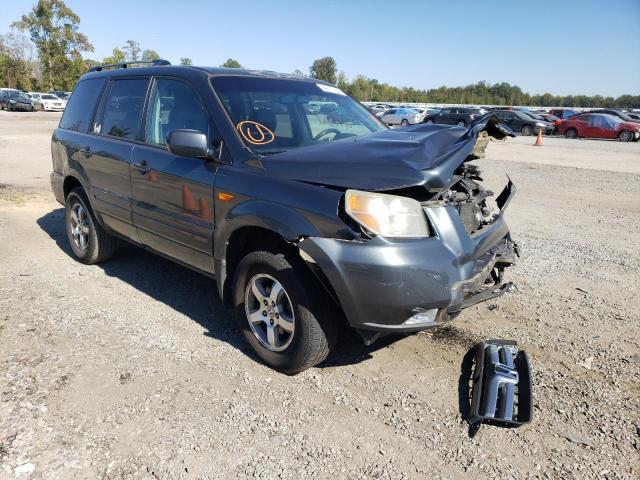 HONDA PILOT EX 2006 with VIN 5FNYF28706B014179 - Photo from auction