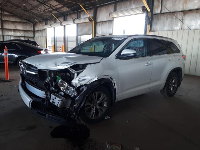 Photo 2 from auction – 2014 TOYOTA HIGHLANDER with VIN 5TDJKRFHXES040820