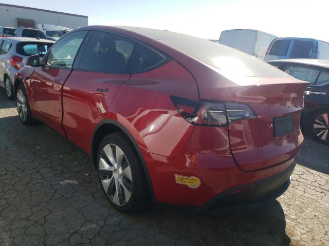 Фото 3 с аукциона – 2021 TESLA MODEL Y с VIN 5YJYGDEE0MF229845