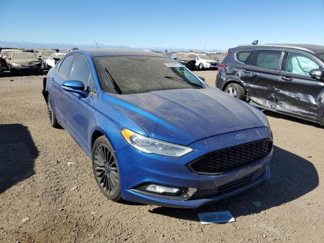 FORD FUSION TIT 2017 with VIN 3FA6P0K96HR114524 - Photo from auction