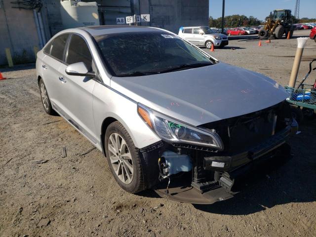 HYUNDAI SONATA SPO 2017 with VIN 5NPE34AF5HH596289 - Photo from auction