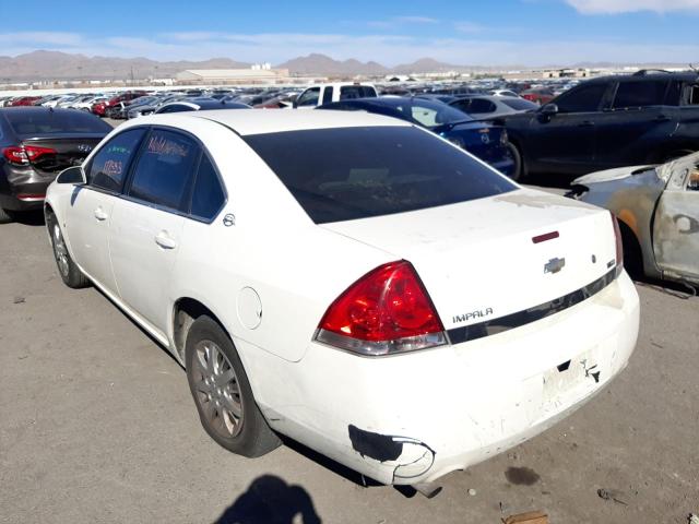 Photo 3 from auction – 2008 CHEVROLET IMPALA POL with VIN 2G1WS553281367284