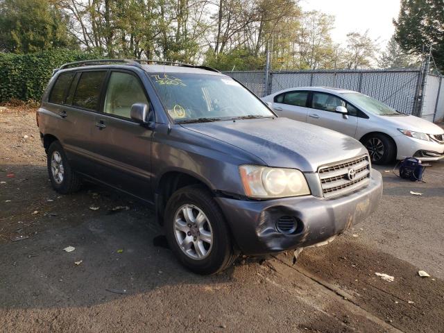 TOYOTA HIGHLANDER 2003 with VIN JTEGF21A230100696 - Photo from auction