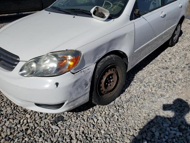 Photo 9 from auction – 2004 TOYOTA COROLLA/CE with VIN 2T1BR32E94C265245