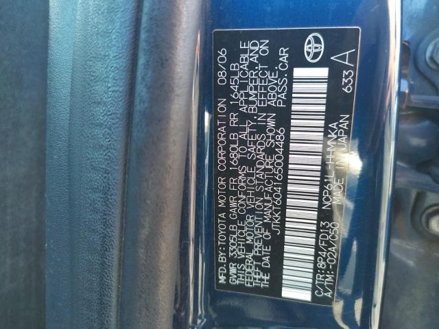 Photo 10 from auction – 2006 TOYOTA SCION XA with VIN JTKKT604165004486