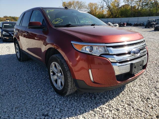 FORD EDGE SEL 2014 with VIN 2FMDK3JC7EBA03176 - Photo from auction