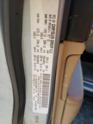 Photo 10 from auction – 2013 JEEP GRAND CHER with VIN 1C4RJFBG7DC585911
