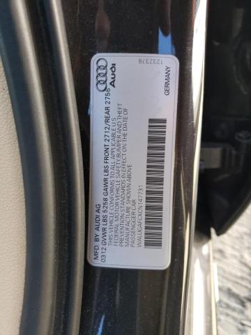 Photo 10 from auction – 2012 AUDI A6 PRESTIG with VIN WAUJGAFCXCN147731