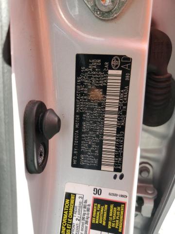 Photo 10 from auction – 2016 TOYOTA COROLLA L with VIN 2T1BURHE2GC610662